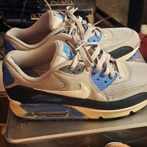 Nike 2013 Air max 90's in navy, gray and blue mens size 6